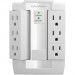 CyberPower CSB600WS Essential 6-Outlets Surge Suppressor Wall Tap and Swivel Outputs
