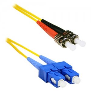 ENET SCST-SM-3M-ENC Fiber Optic Duplex Patch Network Cable