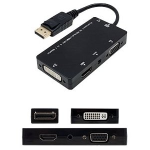 AddOn DP2VGAA-5PK Bulk 5 Pack Displayport to VGA Active Converter Cable - M/F