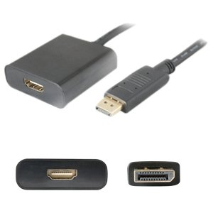 AddOn DISPLAYPORT2HDMI-5PK Bulk 5 Pack Displayport to HDMI Adapter Converter Cable - M/F