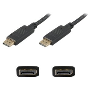 AddOn DISPLAYPORT1F-5PK Bulk 5 Pack 1ft (30cm) DisplayPort Cable - Male to Male