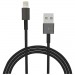 4XEM 4XLIGHTNINGBK 3FT 8-Pin Lightning to USB Cable for iPhone/iPod/iPad (Black)