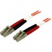 StarTech.com 50FIBPLCLC2 2m OFNP Plenum Multimode 50/125 Duplex Fiber Patch Cable LC - LC