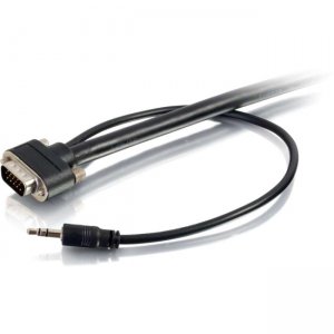 C2G 50226 10ft Select VGA + 3.5mm A/V Cable M/M