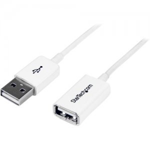 StarTech.com USBEXTPAA1MW 1m White USB 2.0 Extension Cable A to A - M/F