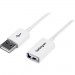 StarTech.com USBEXTPAA3MW 3m White USB 2.0 Extension Cable A to A - M/F