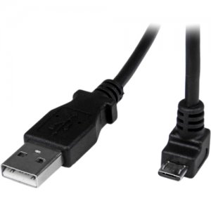 StarTech.com USBAUB2MD 2m Micro USB Cable - A to Down Angle Micro B