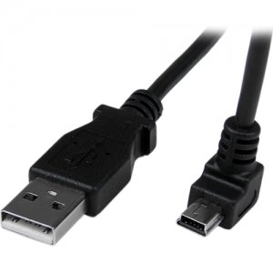 StarTech.com USBAMB2MD 2m Mini USB Cable - A to Down Angle Mini B