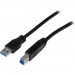 StarTech.com USB3CAB1M 1m Certified SuperSpeed USB 3.0 A to B Cable - M/M