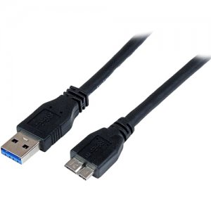 StarTech.com USB3CAUB1M 1m Certified SuperSpeed USB 3.0 A to Micro B Cable - M/M