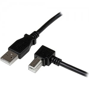 StarTech.com USBAB1MR 1m USB 2.0 A to Right Angle B Cable - M/M