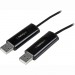 StarTech.com SVKMS2 2 Port USB KM Switch Cable w/ File Transfer for PC and Mac