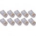 4XEM 4X100PKC5E 100PK Cat5e RJ45 Ethernet Plugs/Connectors