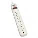 Tripp Lite TLP608 6-Outlets, 8-Ft Cord, 990 Joule Strip, Flat Plug - Protect It! Surge Suppressor