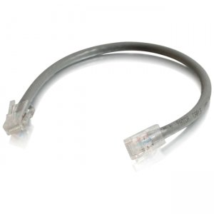 C2G 00961 6in Cat6 Non-Booted Unshielded (UTP) Network Patch Cable - Gray