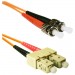ENET SCST-50-3M-ENC Fiber Optic Duplex Patch Network Cable