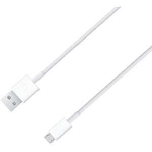 4XEM 4XMUSBCBLWH Micro USB To USB Data/Charge Cable For Samsung/HTC/Blackberry (White)
