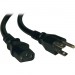 Tripp Lite P006-002-13A 2-ft. 16AWG Power Cord (NEMA 5-15P to IEC-320-C13)