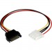 StarTech.com LP4SATAFM12 12in SATA to Molex LP4 Power Cable Adapter - F/M