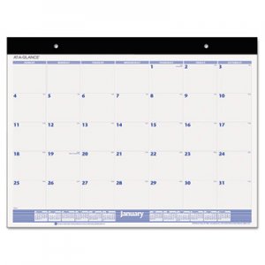 At-A-Glance AAGSW20000 Desk Pad, 22 x 17, White, 2016 SW200-00