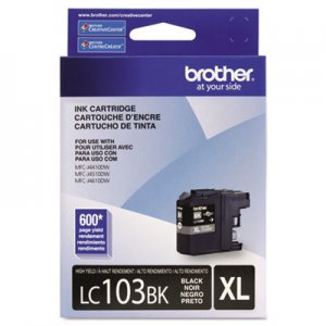 Brother LC103BK LC103BK Innobella High-Yield Ink, Black BRTLC103BK