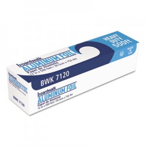 Boardwalk BWK7120 Heavy-Duty Aluminum Foil Roll, 12" x 500 ft