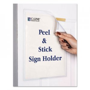 C-Line 36911 Display Pockets, 8 1/2" x 11", Polypropylene, 10/Pack CLI36911