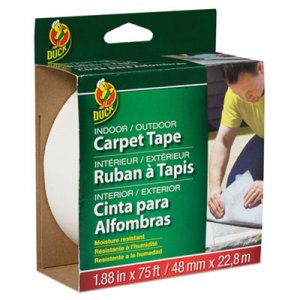 Duck DUC442062 Carpet Tape, 1.88" x 75ft, 3" Core