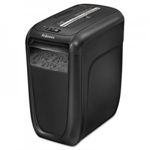 Fellowes 4606001 Powershred 60Cs Light-Duty Cross-Cut Shredder, 10 Sheet Capacity FEL4606001