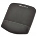 Fellowes 9252201 PlushTouch Mouse Pad with Wrist Rest, Foam, Graphite, 7 1/4 x 9-3/8 FEL9252201