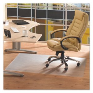 Floortex PF1213425EV Cleartex Advantagemat Phthalate Free PVC Chair Mat for Hard Floors, 53 x 45 FLRPF1213425EV
