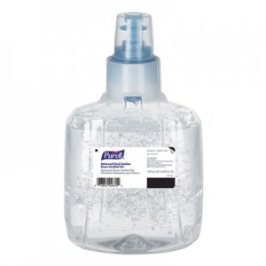 PURELL GOJ190302CT Green Certified Advanced Refreshing Gel Hand Sanitizer, For LTX-12, 1,200 mL, Fragrance-Free, 2/Carton