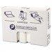 Inteplast Group IBSS334016N High-Density Can Liner, 33 x 40, 33gal, 16mic, Clear, 25/Roll, 10 Rolls/Carton