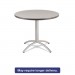 Iceberg 65621 CafeWorks Table, 36 dia x 30h, Gray/Silver ICE65621