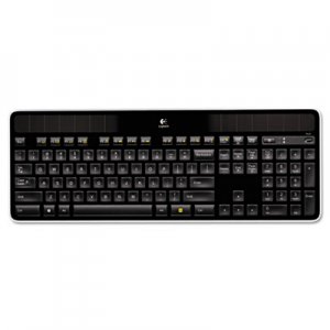 Logitech 920003472 Wireless Solar Keyboard for Mac, Full Size, Silver LOG920003472