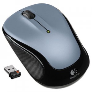 Logitech 910002332 M325 Wireless Mouse, Right/Left, Silver LOG910002332