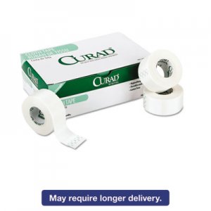 Curad NON270102 First Aid Silk Cloth Tape, 2" x 10 yds, White, 6/Pack MIINON270102
