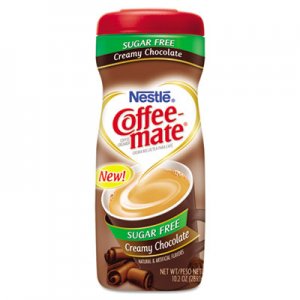Coffee-mate 59573 Sugar Free Creamy Chocolate Flavor Powdered Creamer, 10.2 oz NES59573