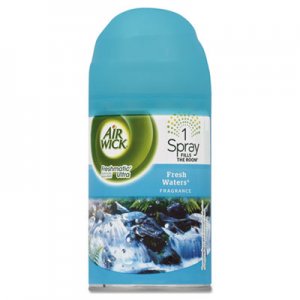 Air Wick 79553 Freshmatic Ultra Automatic Spray Refill, Fresh Waters, Aerosol 6.17 oz, 6/Carton RAC79553