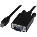 StarTech.com DP2VGAMM10B 10 ft DisplayPort to VGA Adapter Converter Cable - DP to VGA 1920x1200 - Black