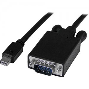 StarTech.com DP2VGAMM15B 15 ft DisplayPort to VGA Adapter Converter Cable - DP to VGA 1920x1200 - Black