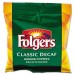 Folgers 06433 Ground Coffee, Fraction Pack, Classic Roast Decaf, 1.5oz, 42/Carton FOL06433