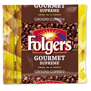 Folgers 06437 Coffee, Fraction Pack, Gourmet Supreme, 1.75oz, 42/Carton FOL06437