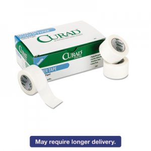 Curad NON270002 Paper Adhesive Tape, 2" x 10 yds, White, 6/Pack MIINON270002