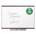 Quartet QRTTE547MP2 Prestige 2 Total Erase Whiteboard, 72 x 48, Mahogany Color Frame