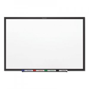 Quartet QRTSM534B Classic Series Nano-Clean Dry Erase Board, 48 x 36, Black Aluminum Frame
