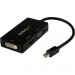 StarTech.com MDP2VGDVHD Travel A/V adapter: 3-in-1 Mini DisplayPort to VGA DVI or HDMI Converter