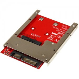 StarTech.com SAT32MSAT257 mSATA SSD To 2.5in SATA Adapter Converter