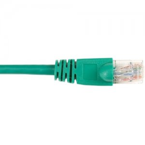 Black Box CAT6PC-006-GN CAT6 Value Line Patch Cable, Stranded, Green, 6-ft. (1.8-m)