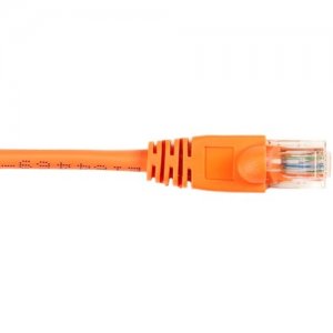 Black Box CAT6PC-006-OR CAT6 Value Line Patch Cable, Stranded, Orange, 6-ft. (1.8-m)